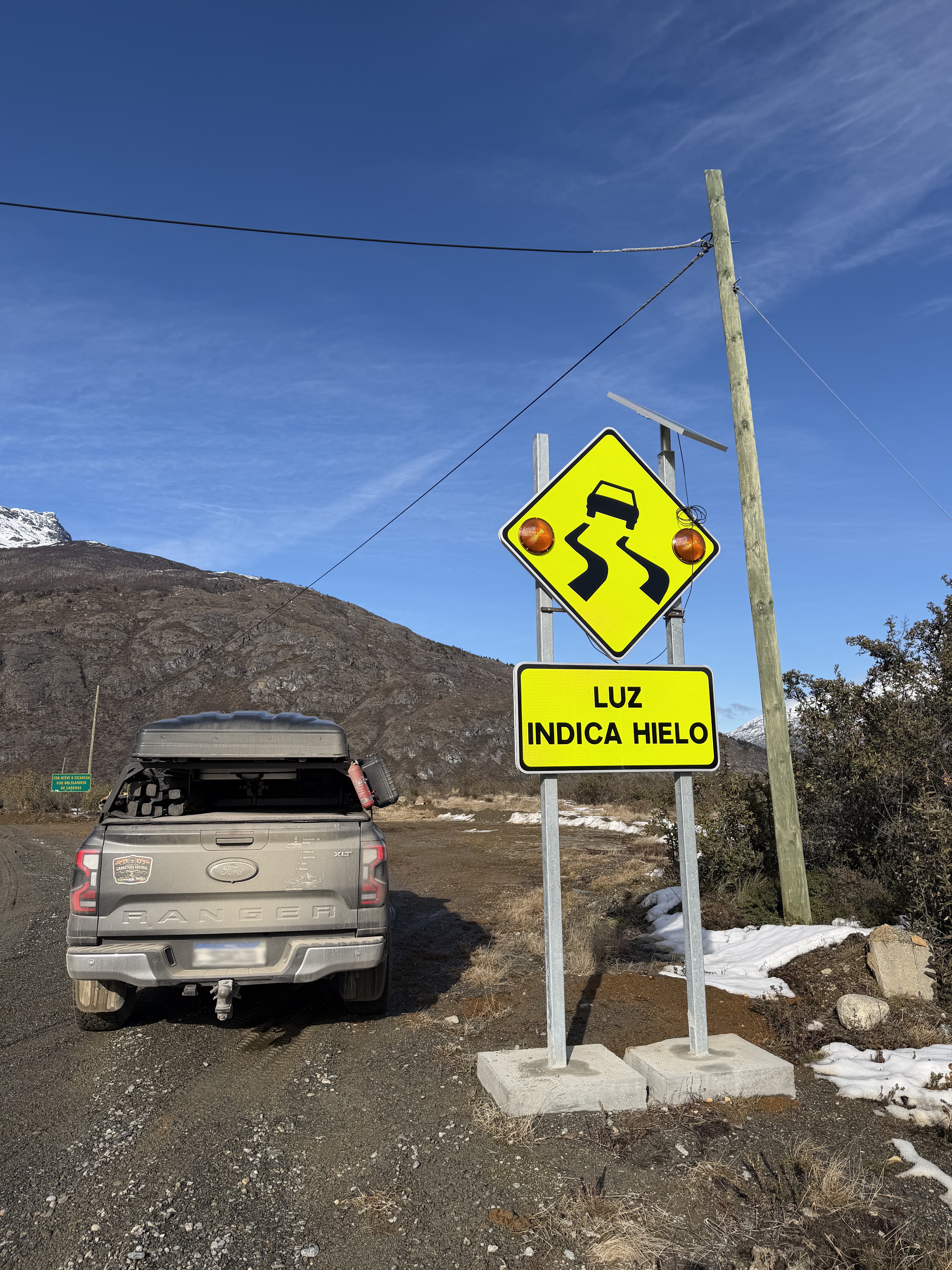 Carlos Negrão em sua viagem a bordo da Ford Ranger XLT